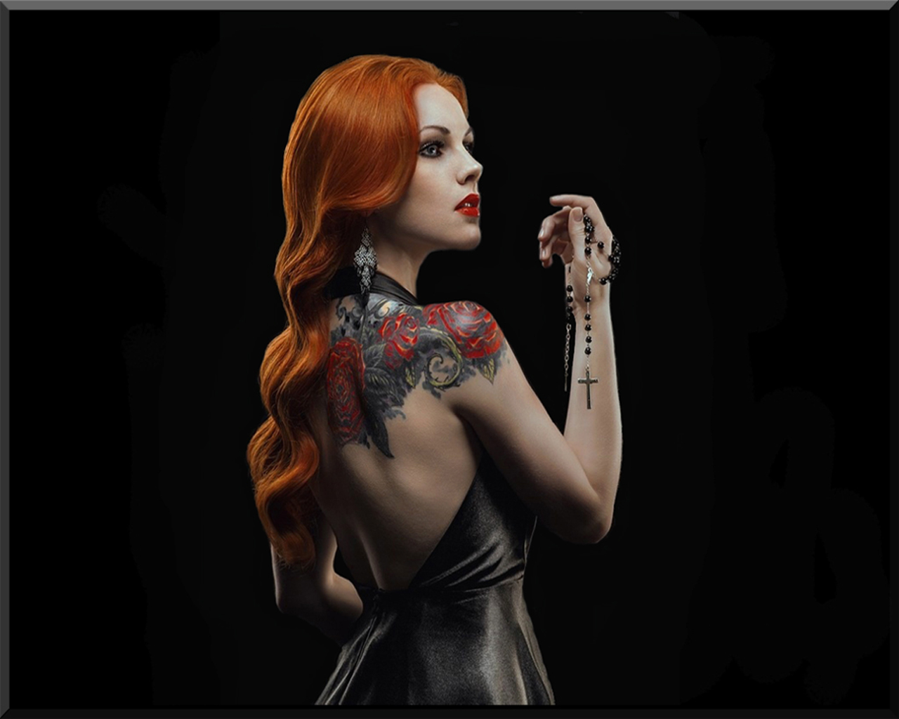 Beautiful Tattooed Redhead by RedHeadsRule