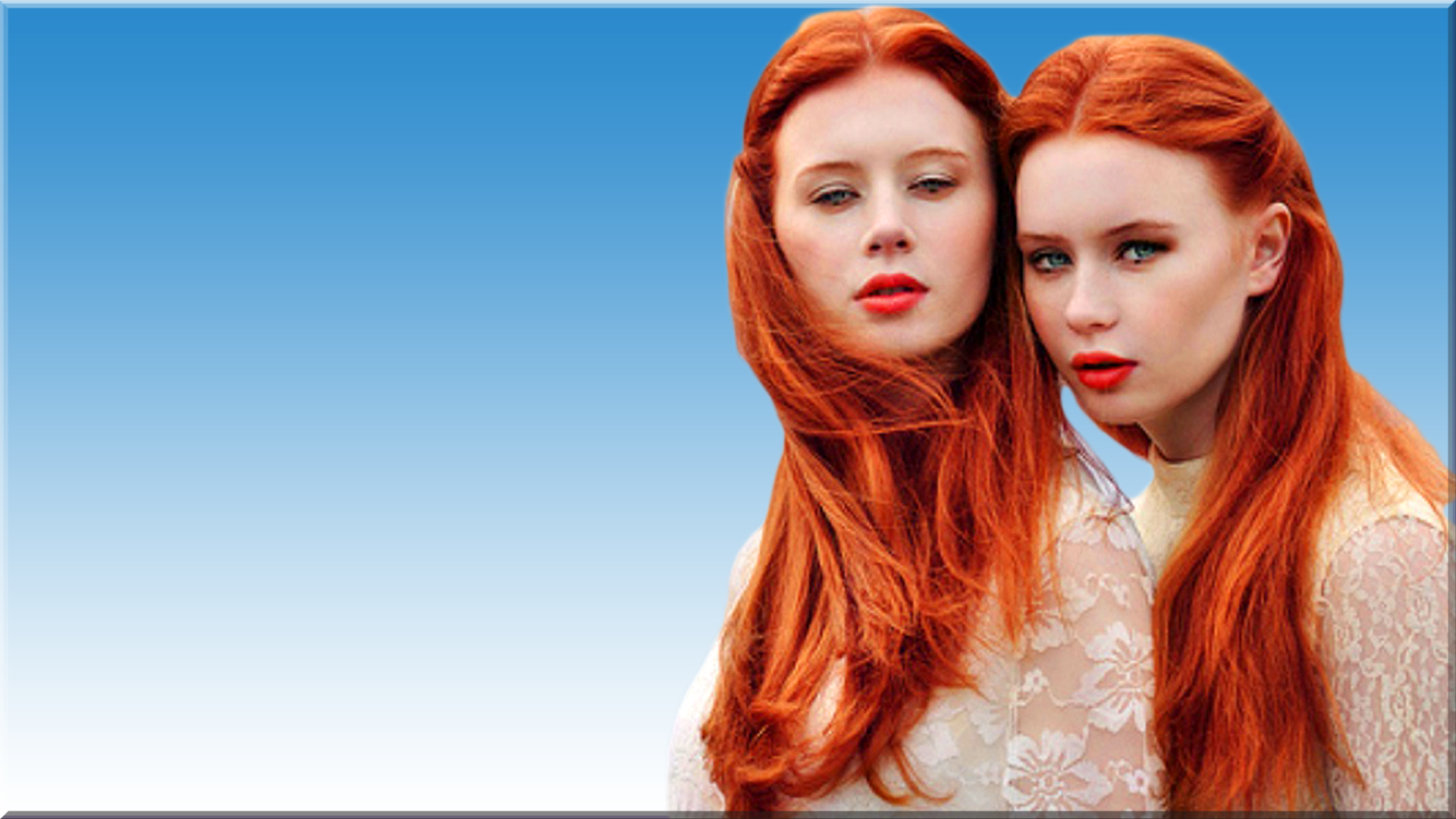 Redhead Sisters by. 