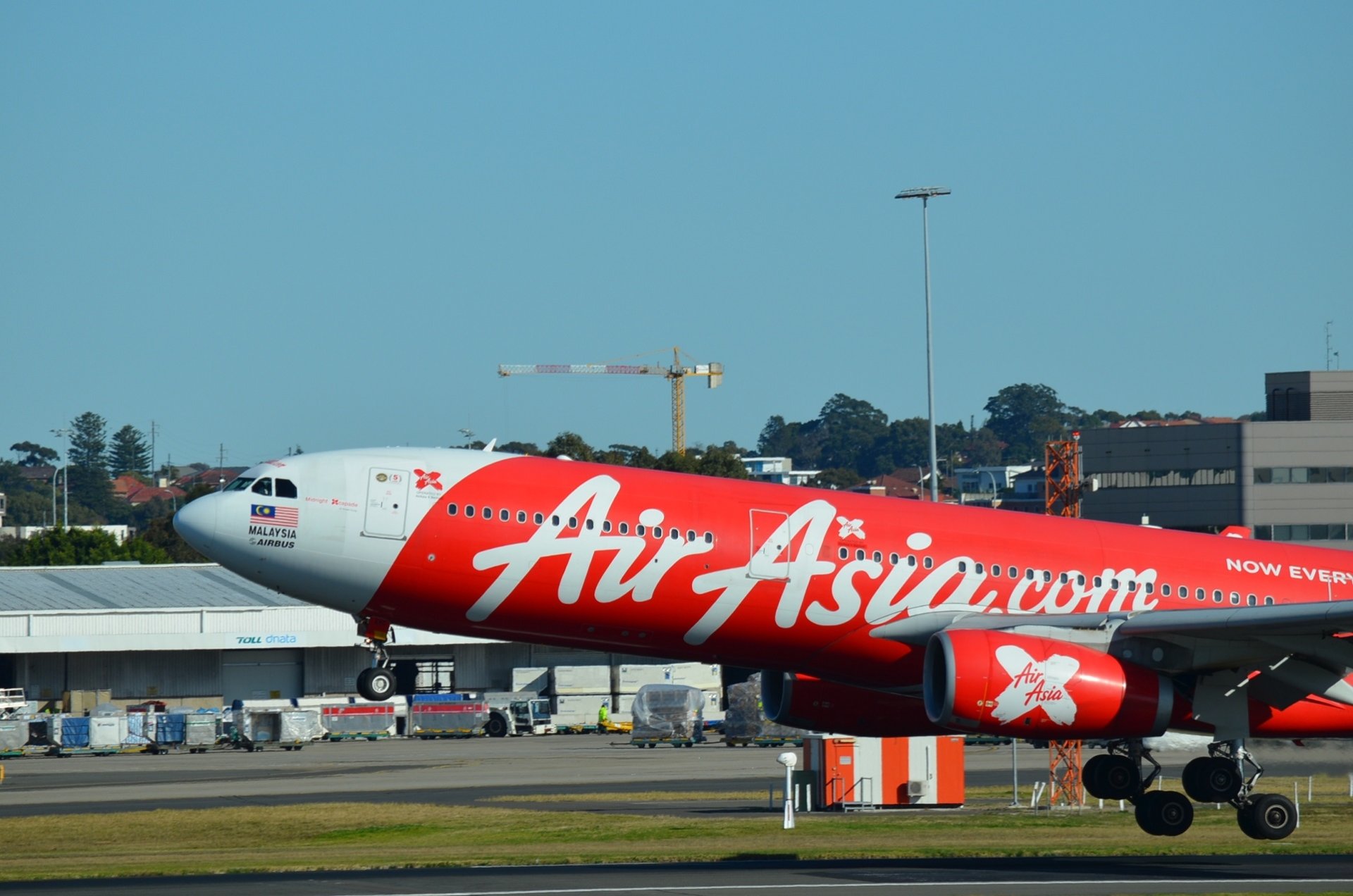  9M-XXC AirAsia X Airbus A330-343 Sydney Airport