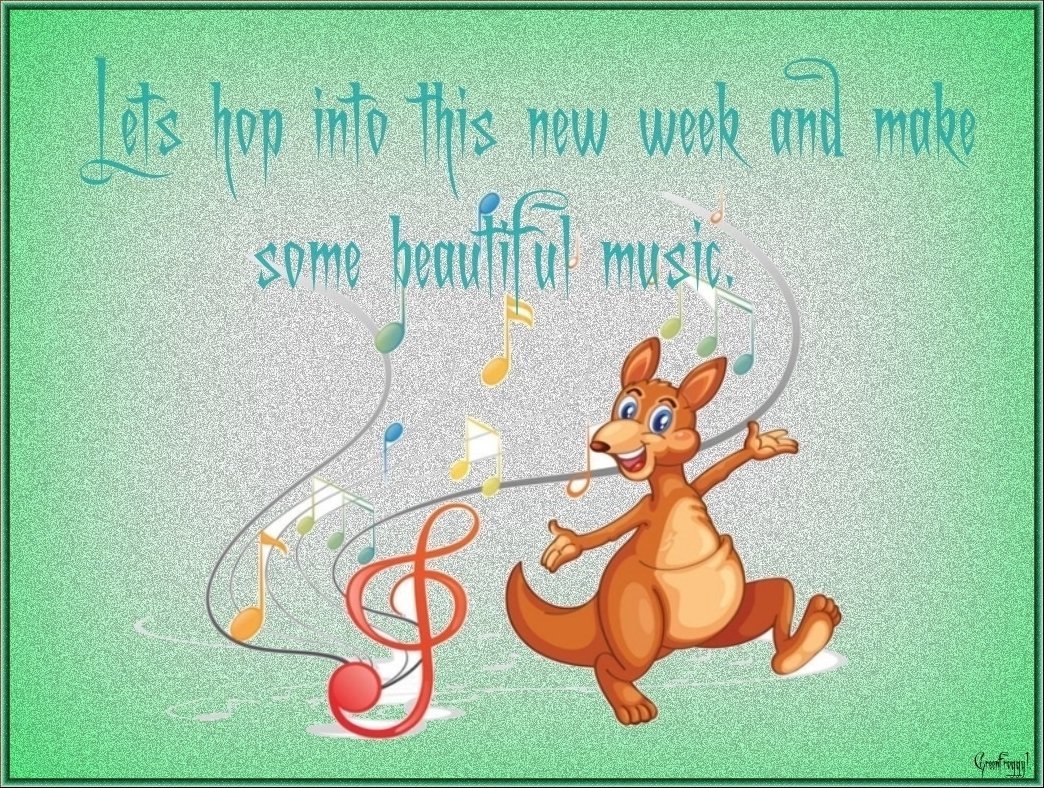 NEW WEEK by GREENFROGGY1