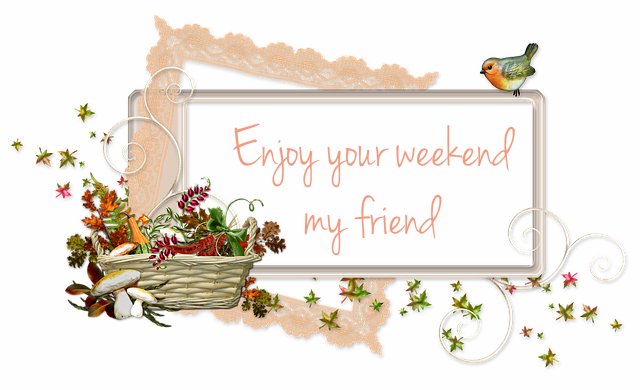 Enjoy Your Weekend My Friend