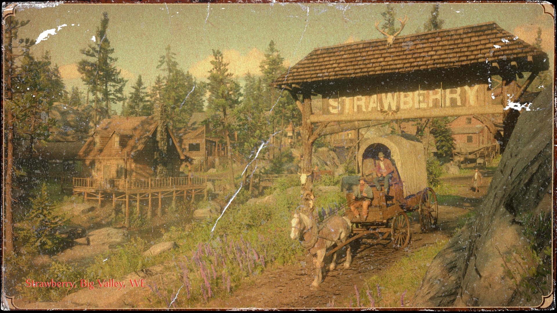 Red dead redemption 2 strawberry секреты