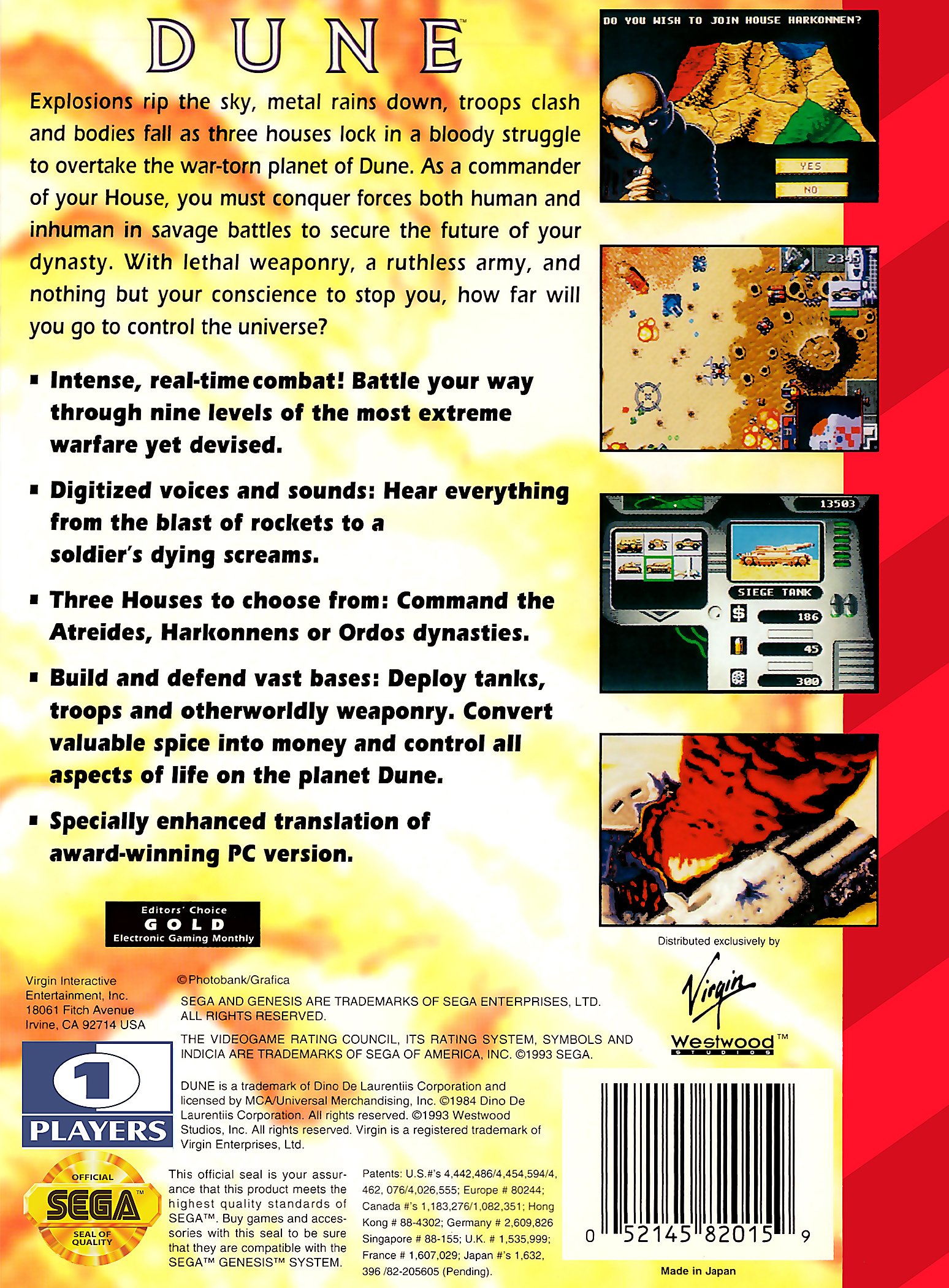 video game Dune - The Battle for Arrakis Image