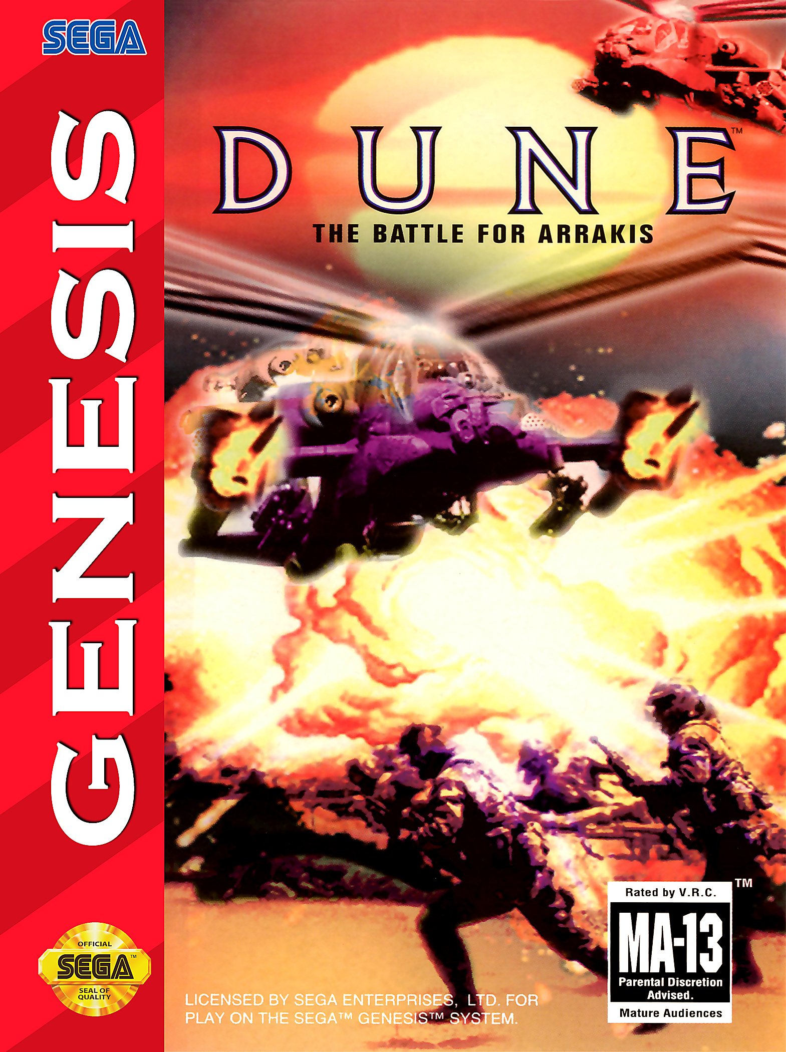 video game Dune - The Battle for Arrakis Image