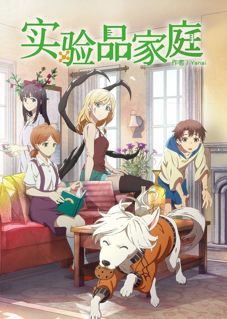 Anime Frankenstein Family Image
