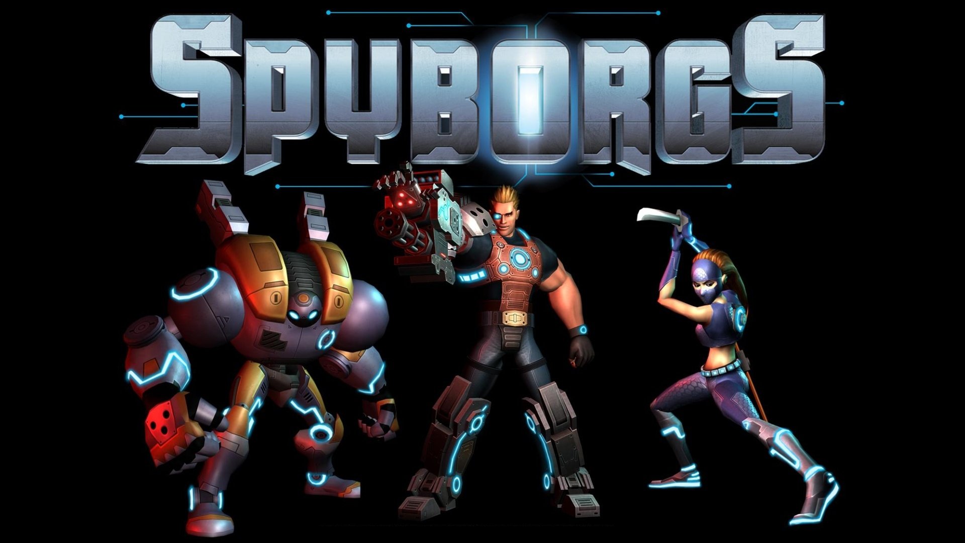 video game Spyborgs Image