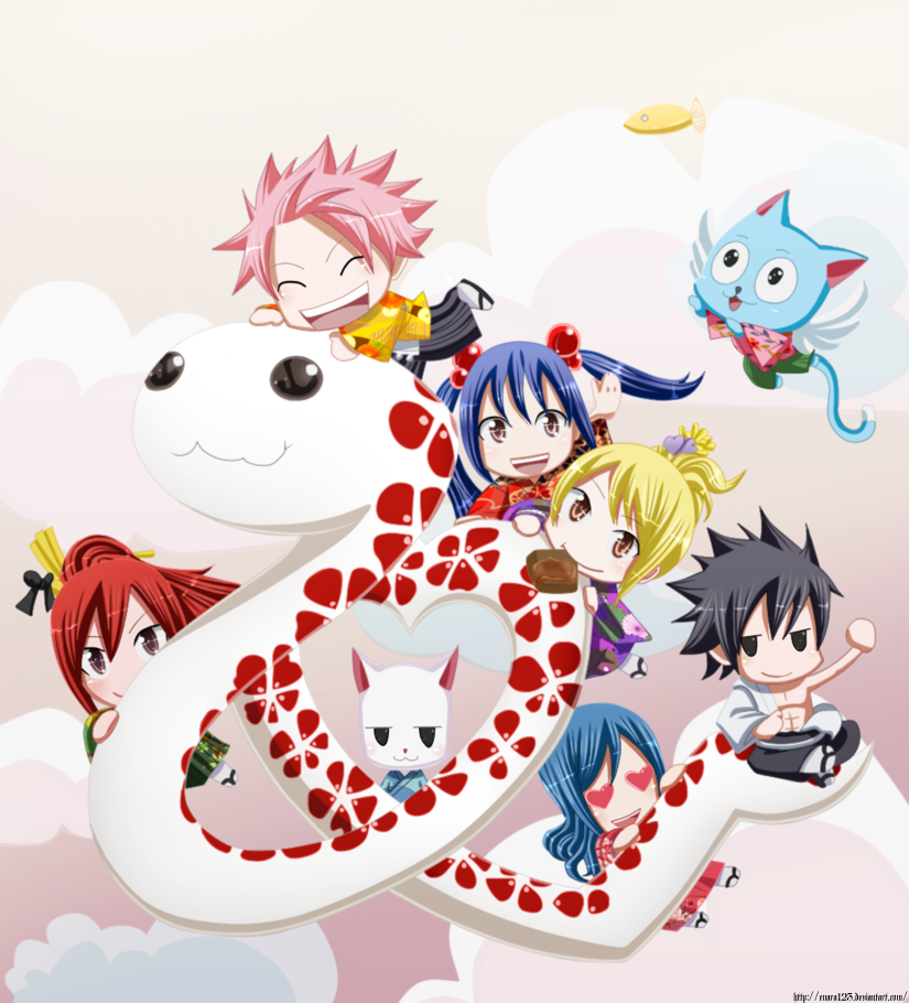heart Happy (Fairy Tail) Natsu Dragneel Wendy Marvell Lucy Heartfilia Erza Scarlet Charles (Fairy Tail) Gray Fullbuster Juvia Lockser candy Anime Fairy Tail Image