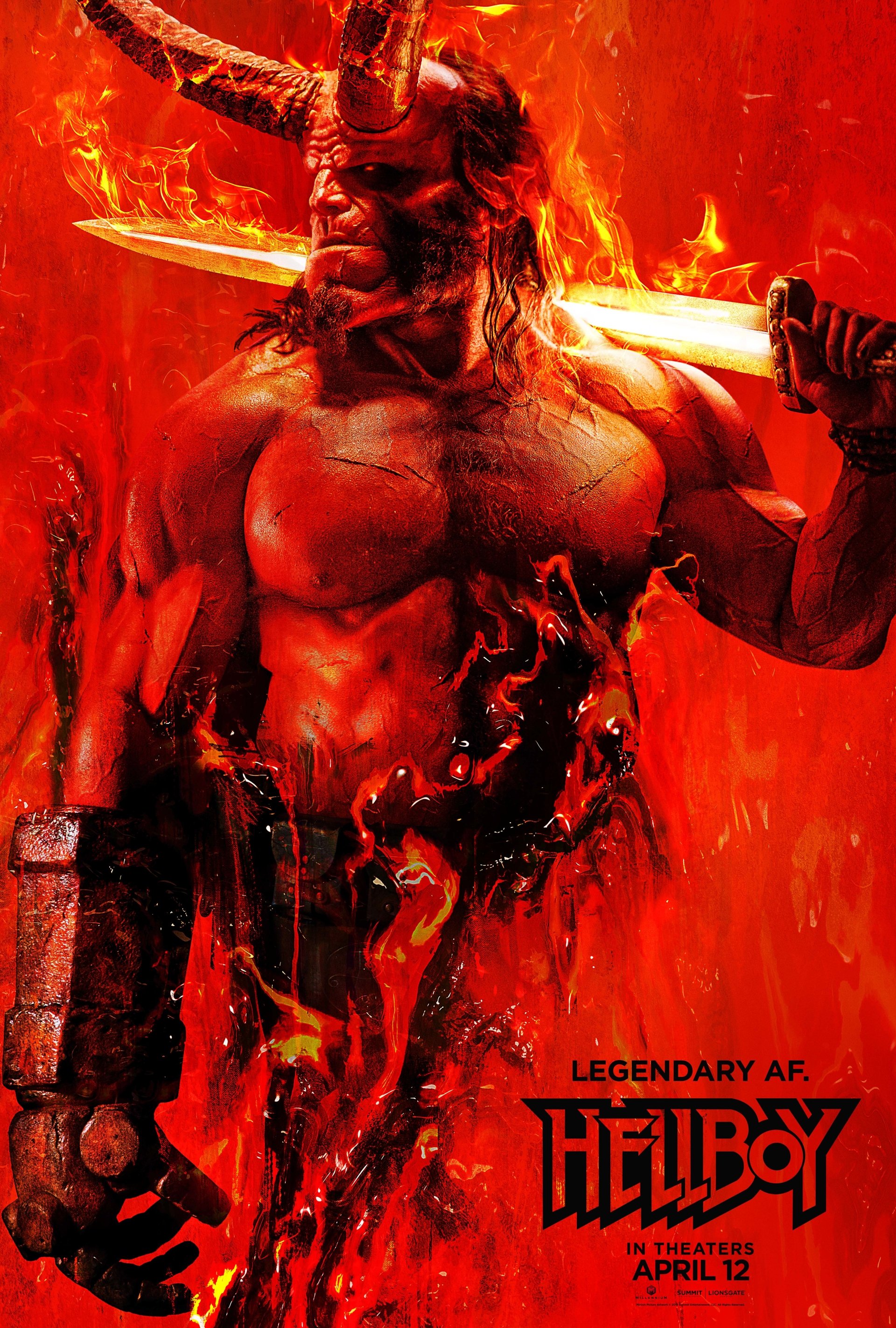 poster David Harbour Hellboy movie Hellboy (2019) Image