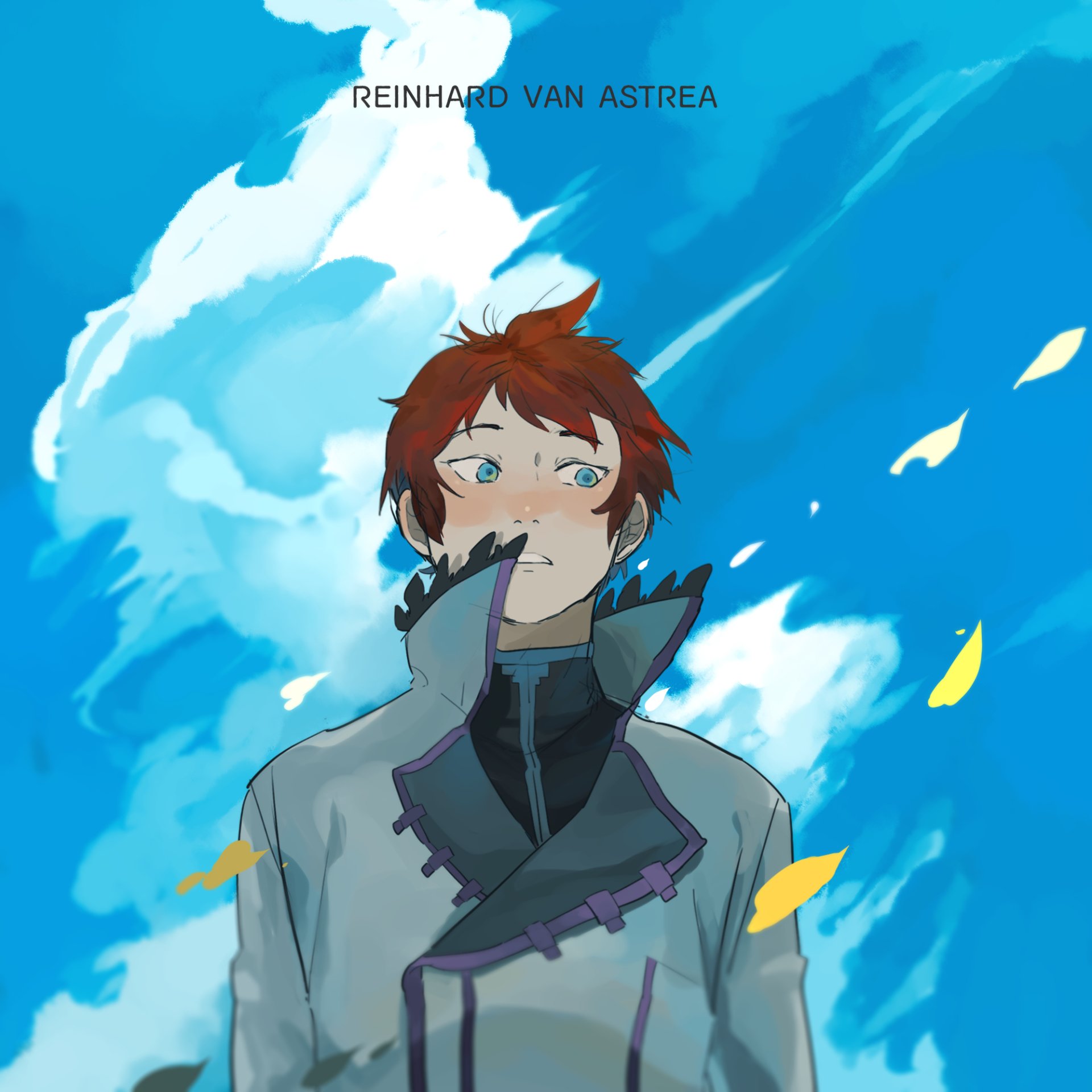 blue eyes red hair Reinhard van Astrea Anime Re:Zero - Starting Life in Another World Image