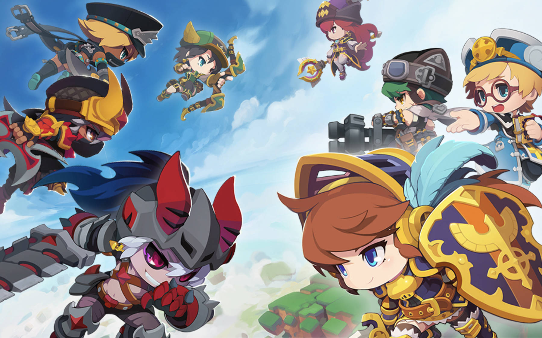 MapleStory 2 Images. 