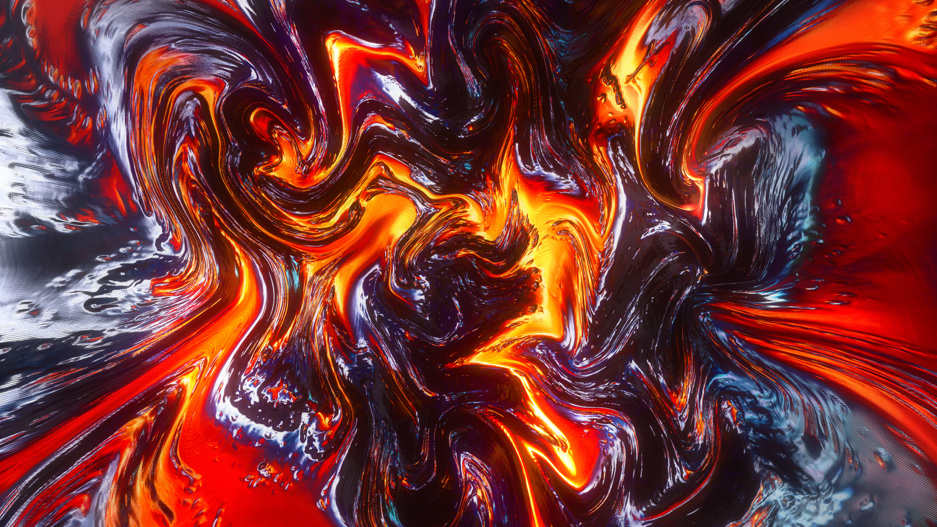 Abstract lava