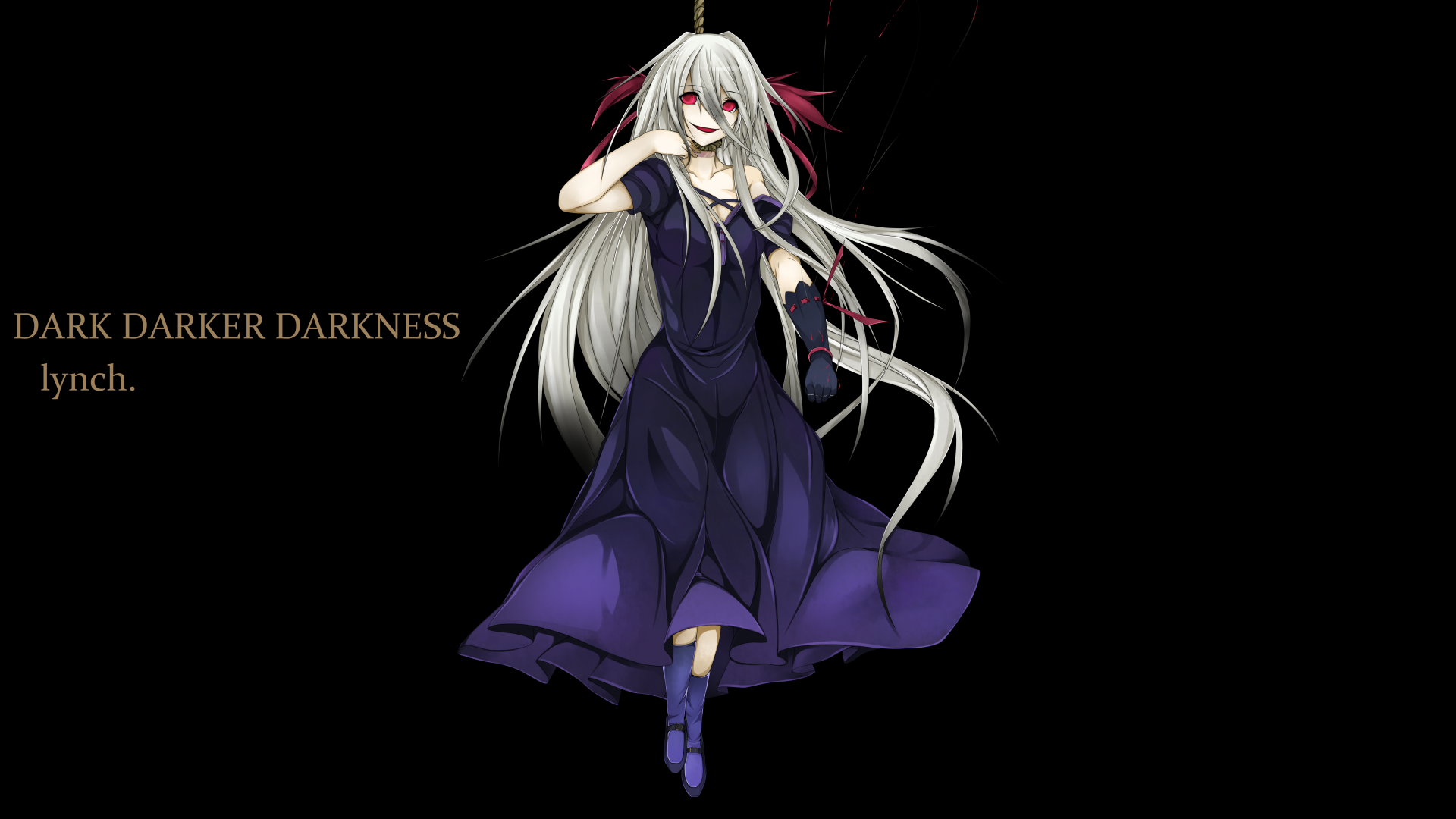 black Anime girl anime girl black anime Image