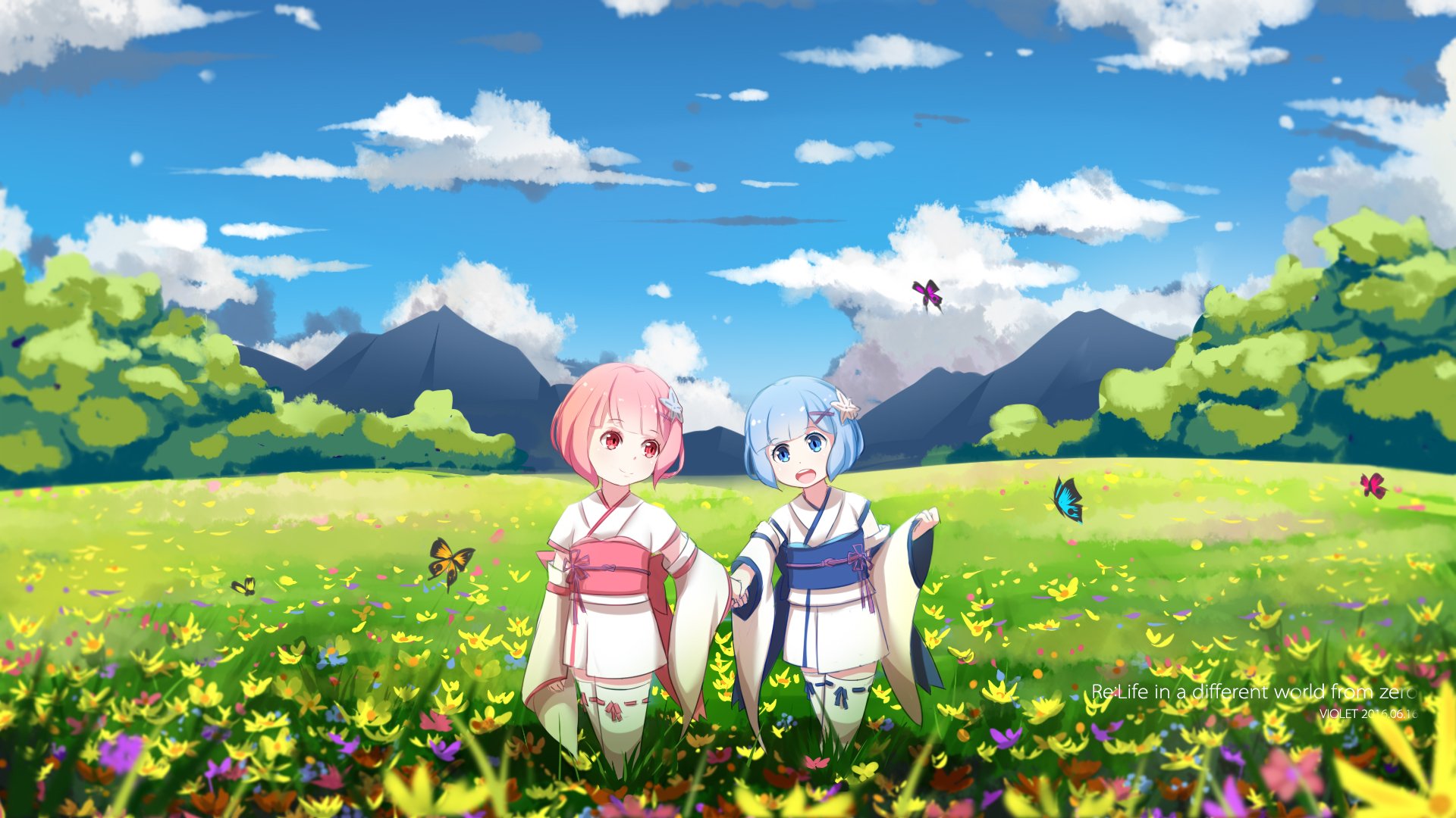 Download Rem (Re:ZERO) Ram (Re:ZERO) Anime Re:Zero - Starting Life In Another World Image