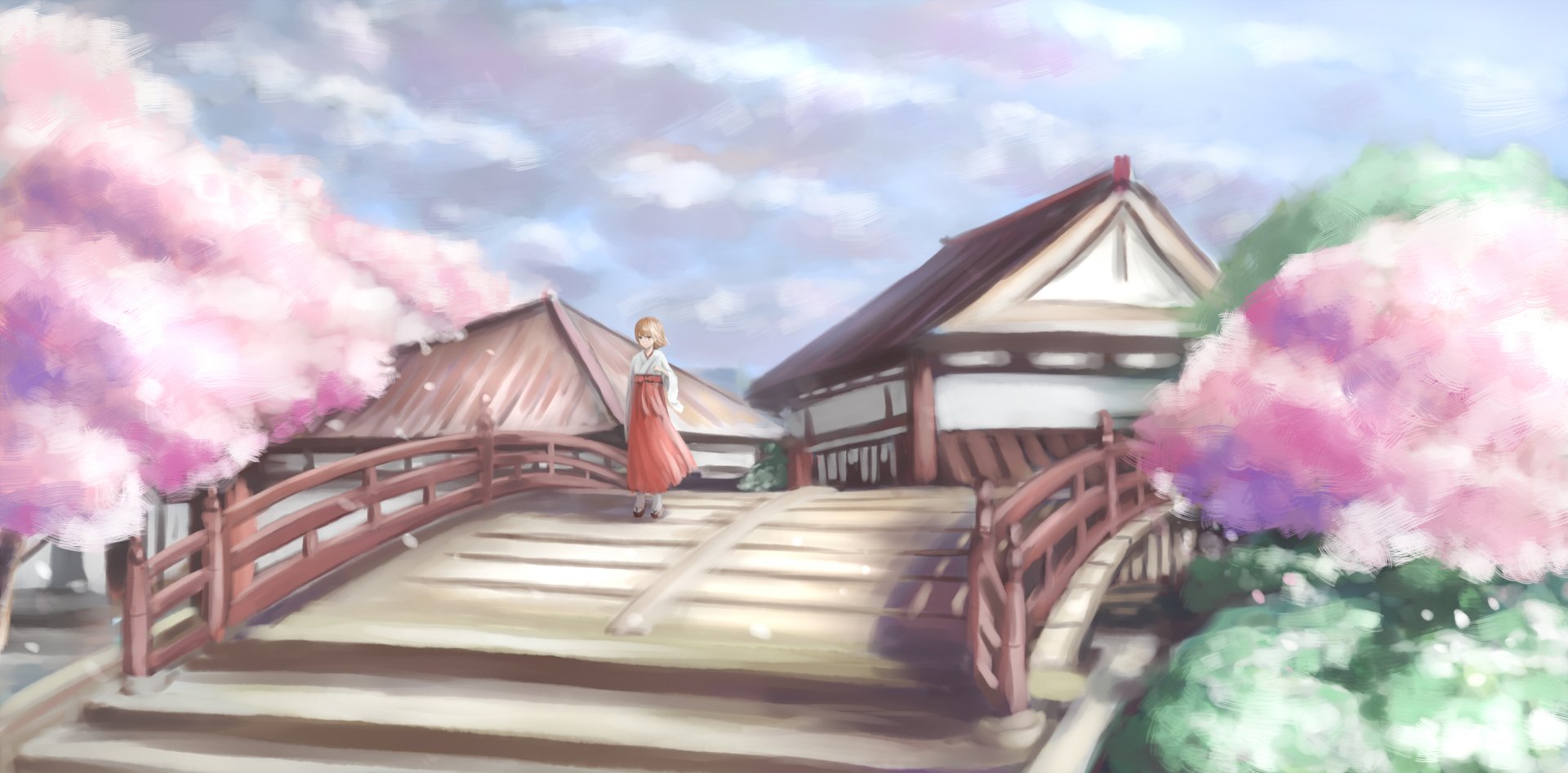 shrine shrine maiden Anime Original Image