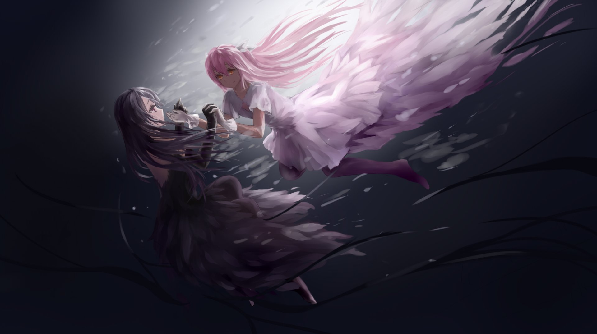 Download Madoka Kaname Homura Akemi Anime Puella Magi Madoka Magica Image
