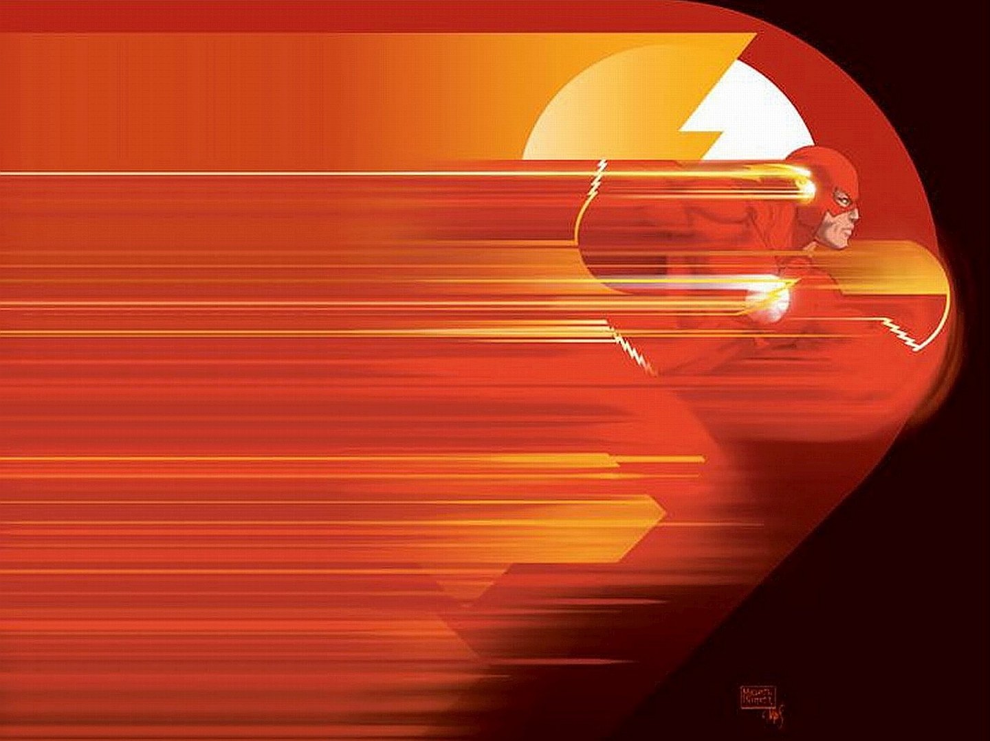 Wally West Comic Flash Image