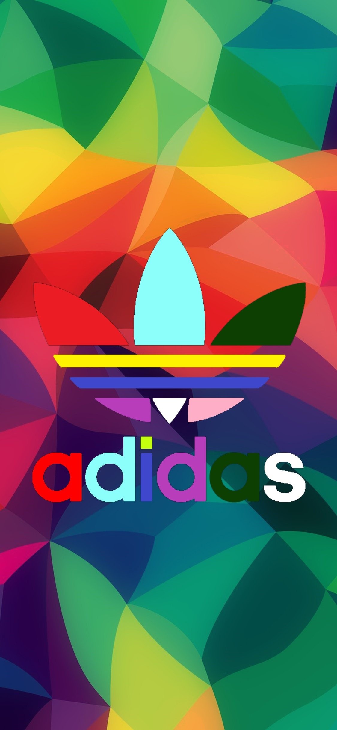 Adidas Polygon Background