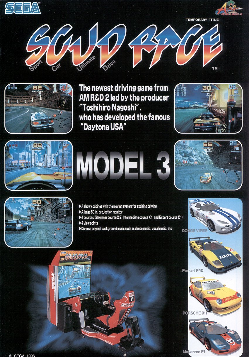 video game Scud Race Image