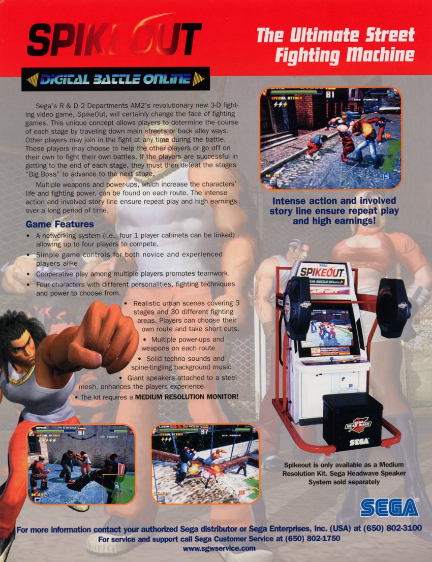 video game Spike Out Image