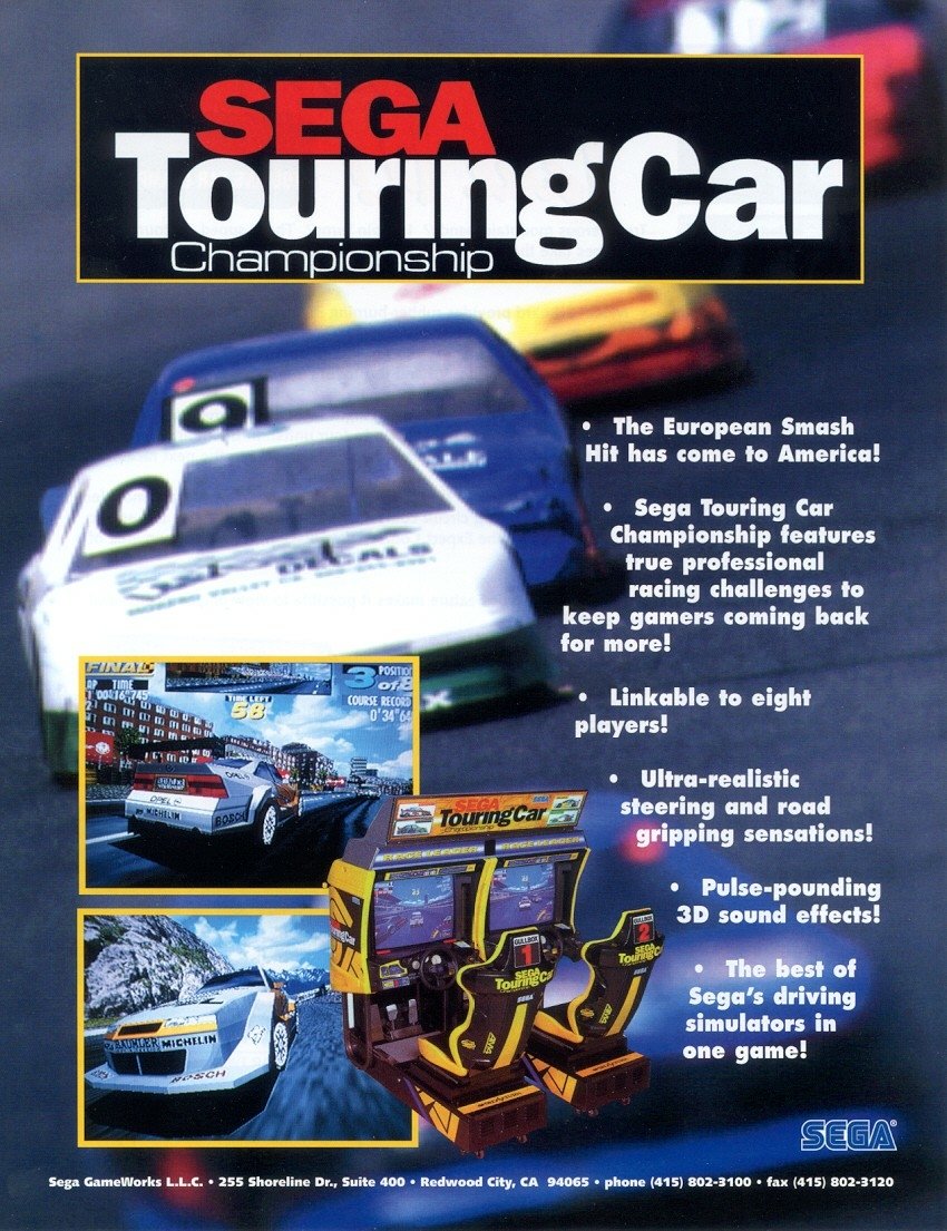 video game Sega Touring Car Championship Image
