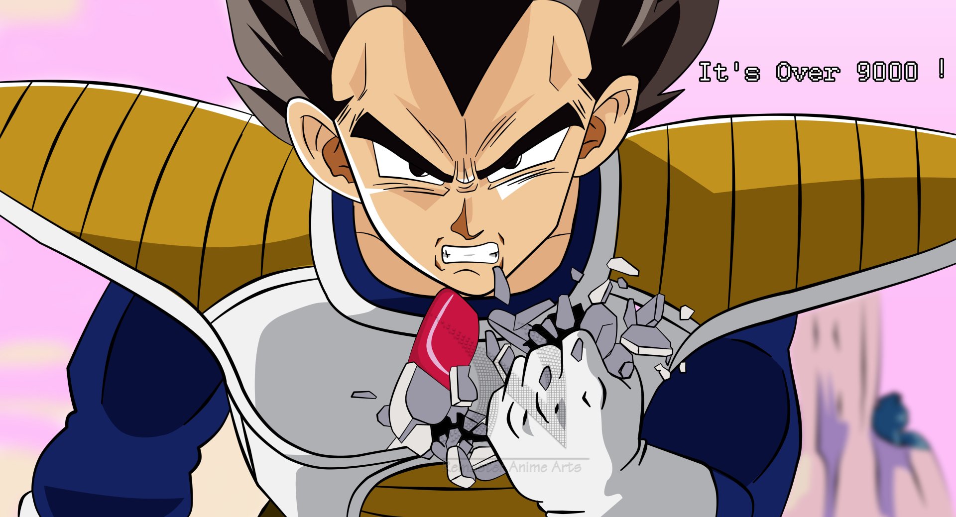 vegeta over 8000