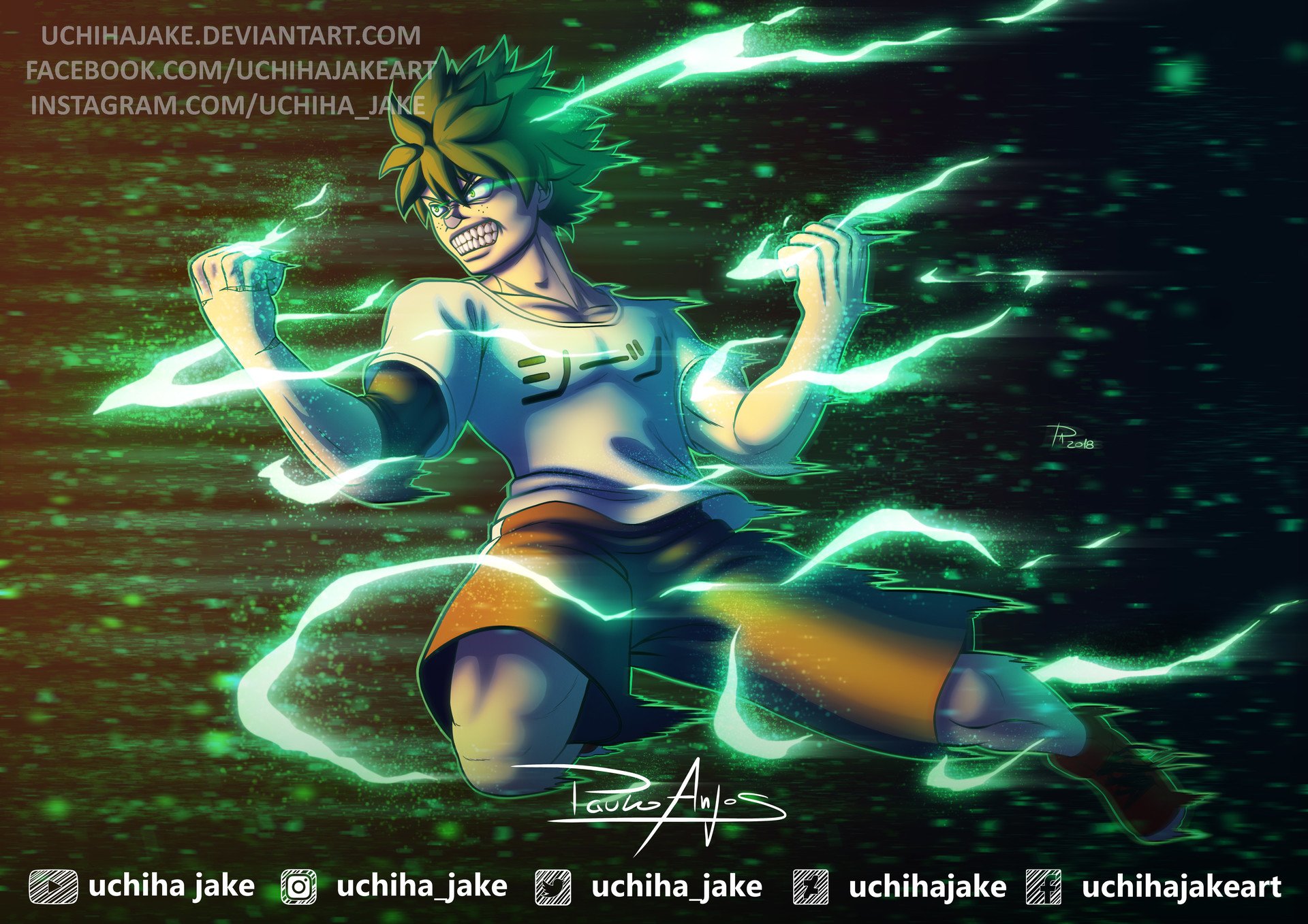 Izuku Midoriya Anime My Hero Academia Image