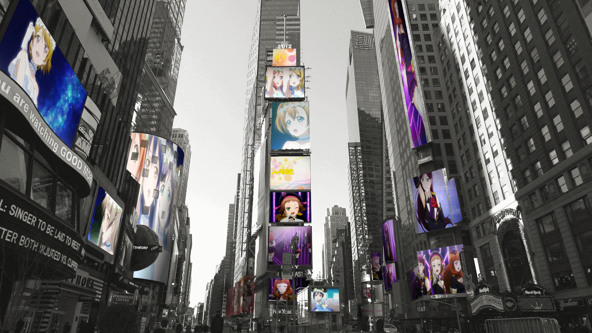 Times Square Anime Love Live! Image