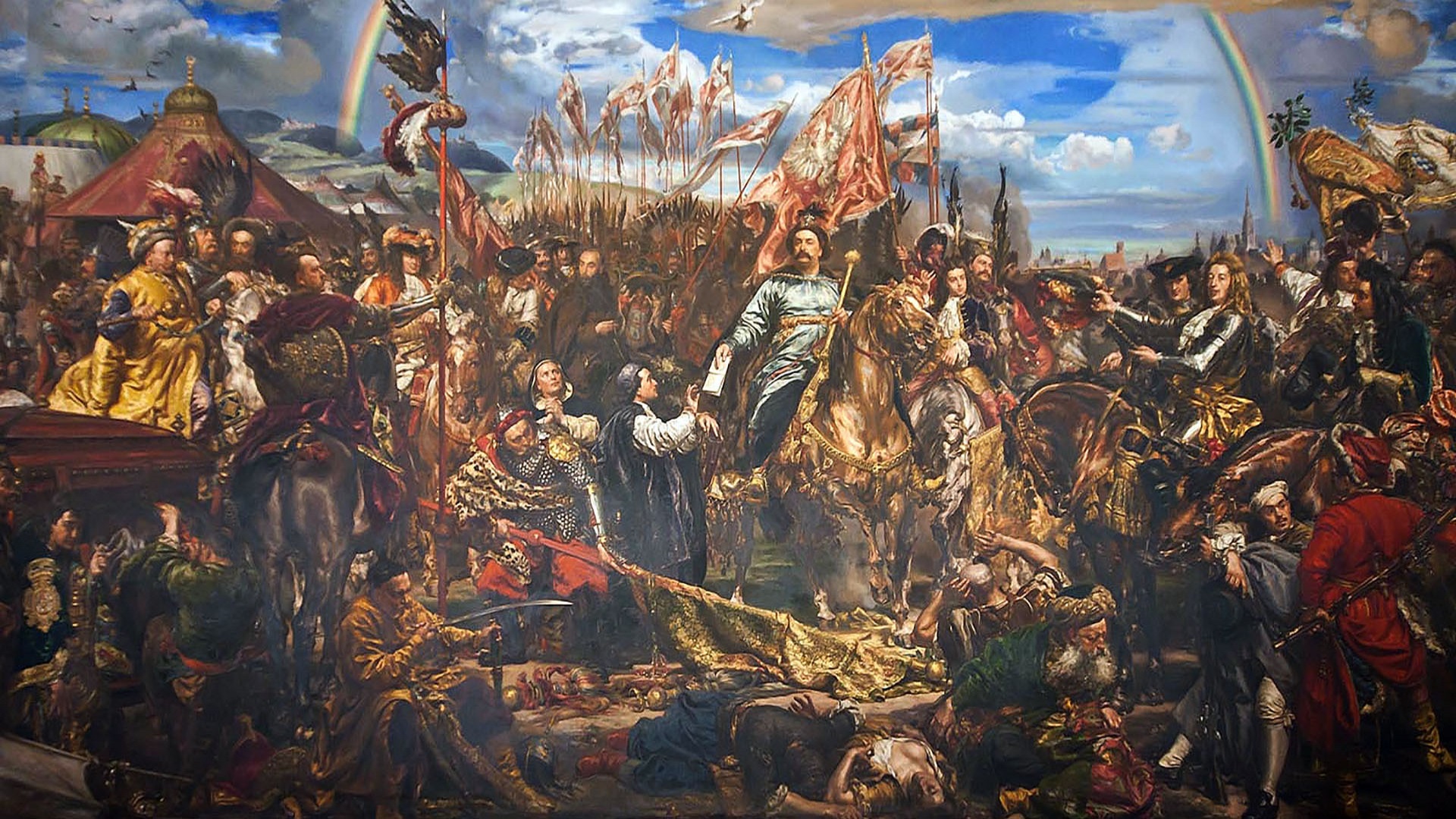 battle of vienna images