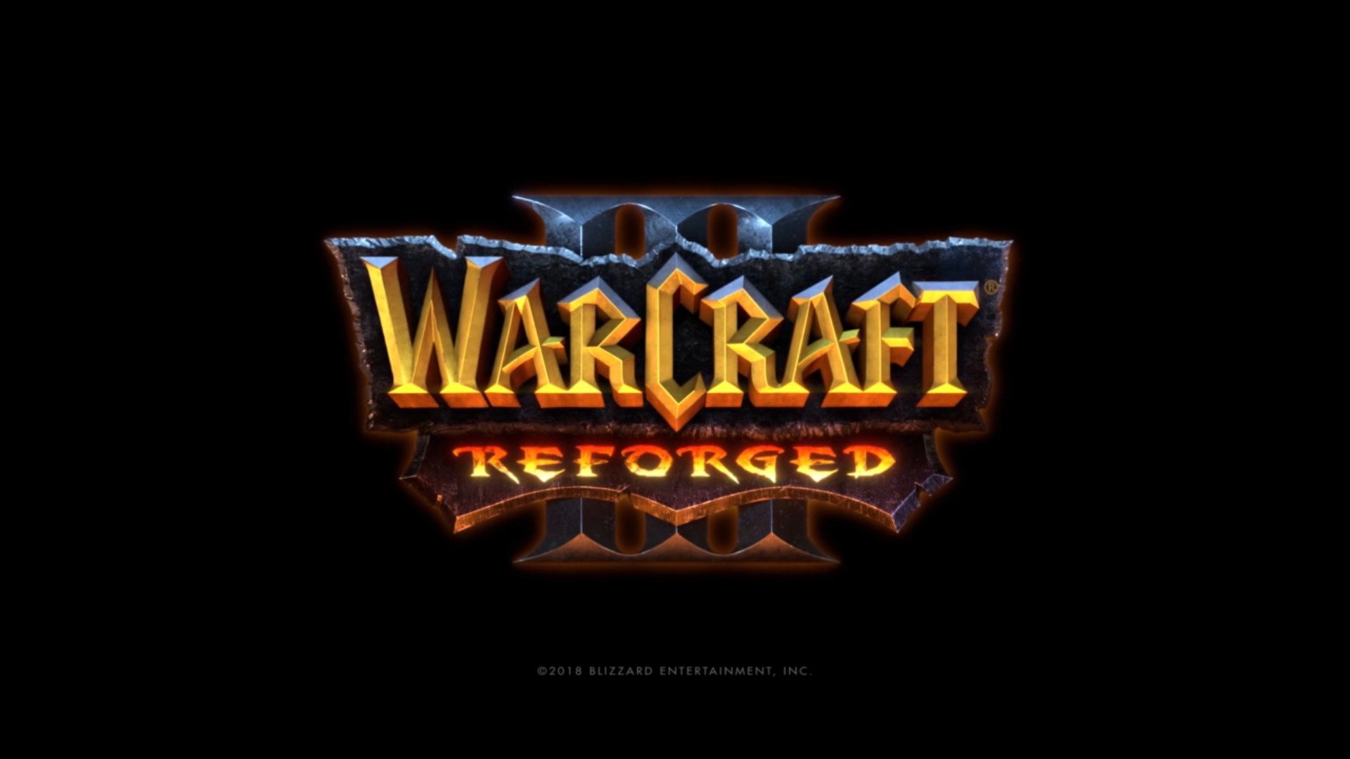 video game Warcraft III: Reforged Warcraft Reforged logo Image