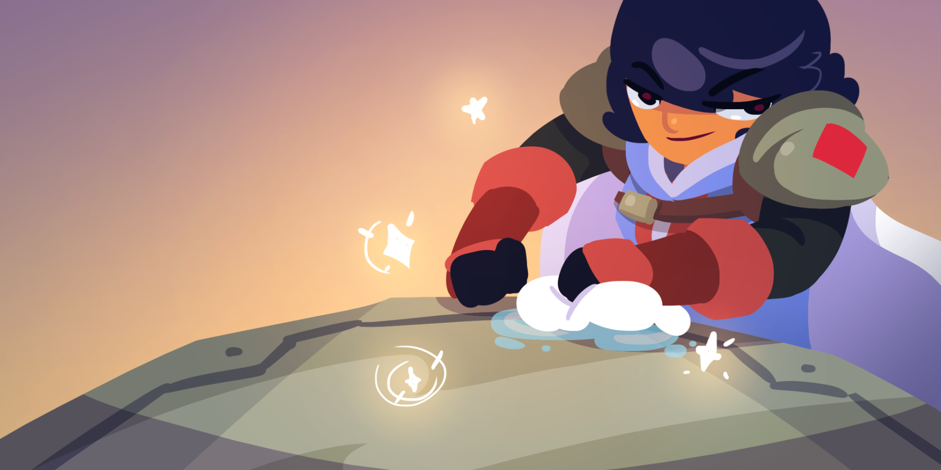 video game Full Metal Furies fantasy character animated Image