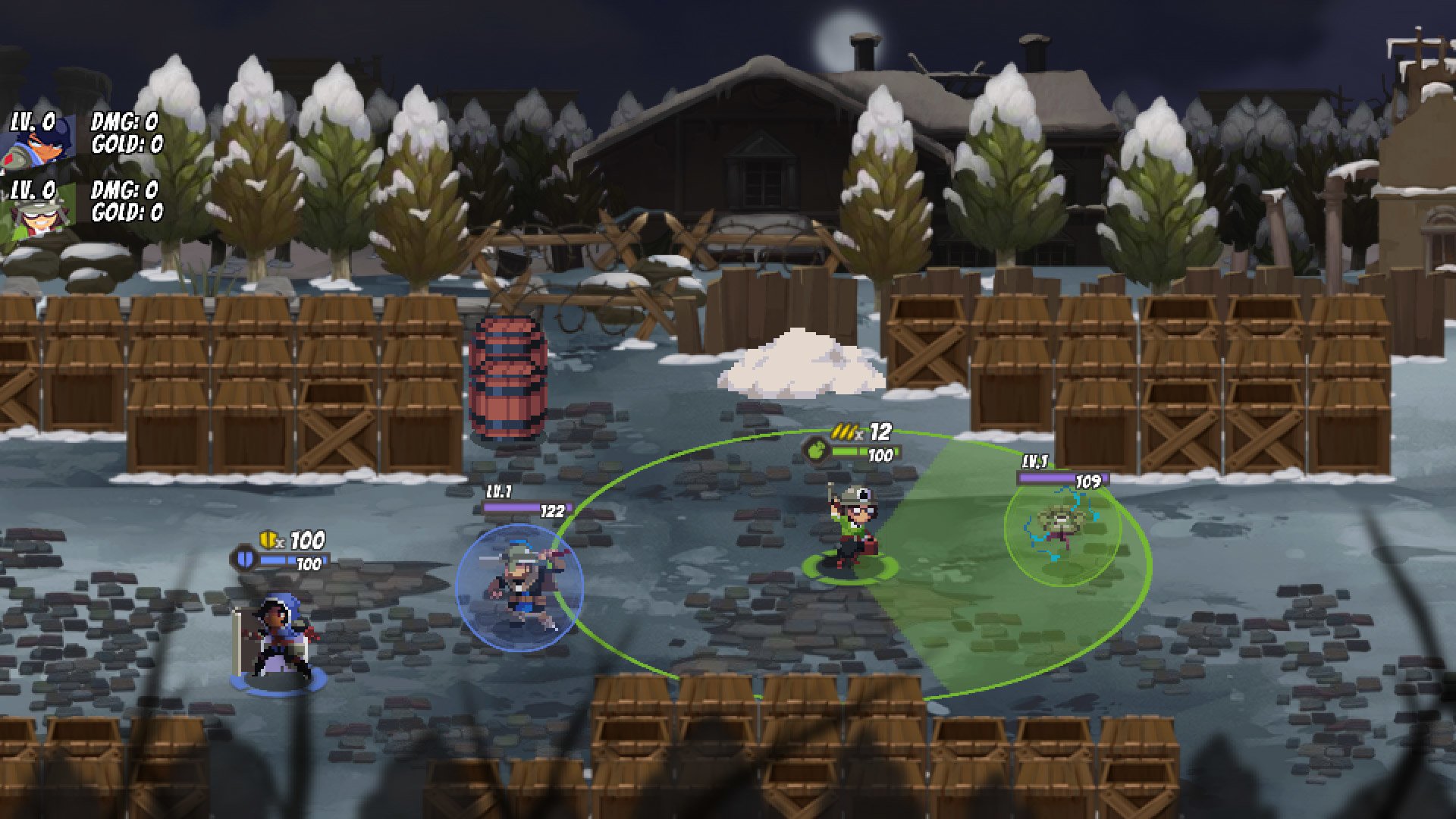 video game Full Metal Furies gameplay Strategy winter Image