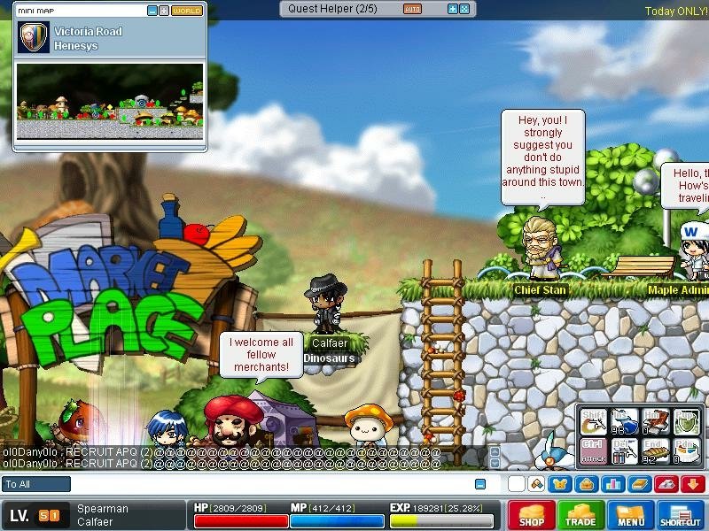 video game MapleStory Image
