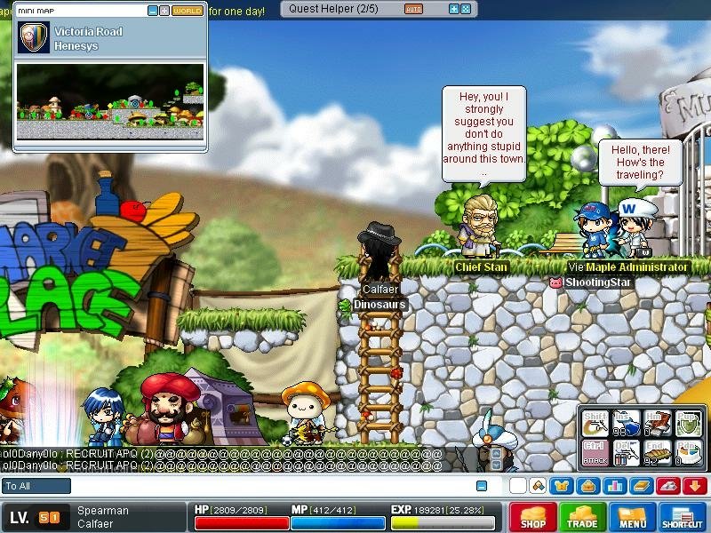 video game MapleStory Image