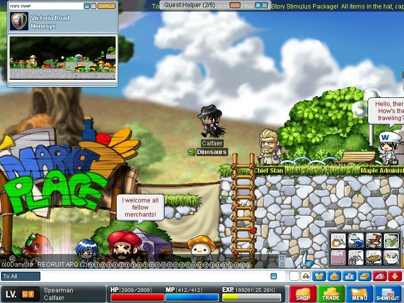 video game MapleStory Image