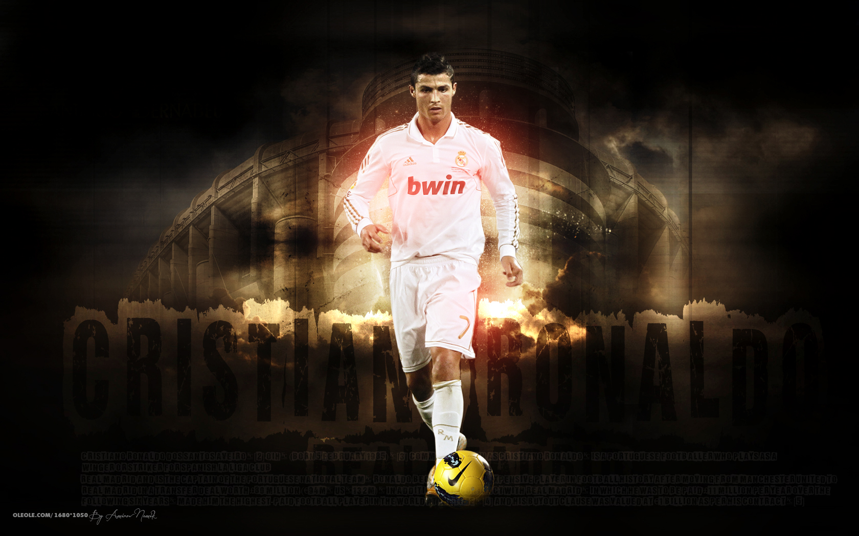 Cristiano Ronaldo dos Santos Aveiro by Namik Amirov - Image Abyss