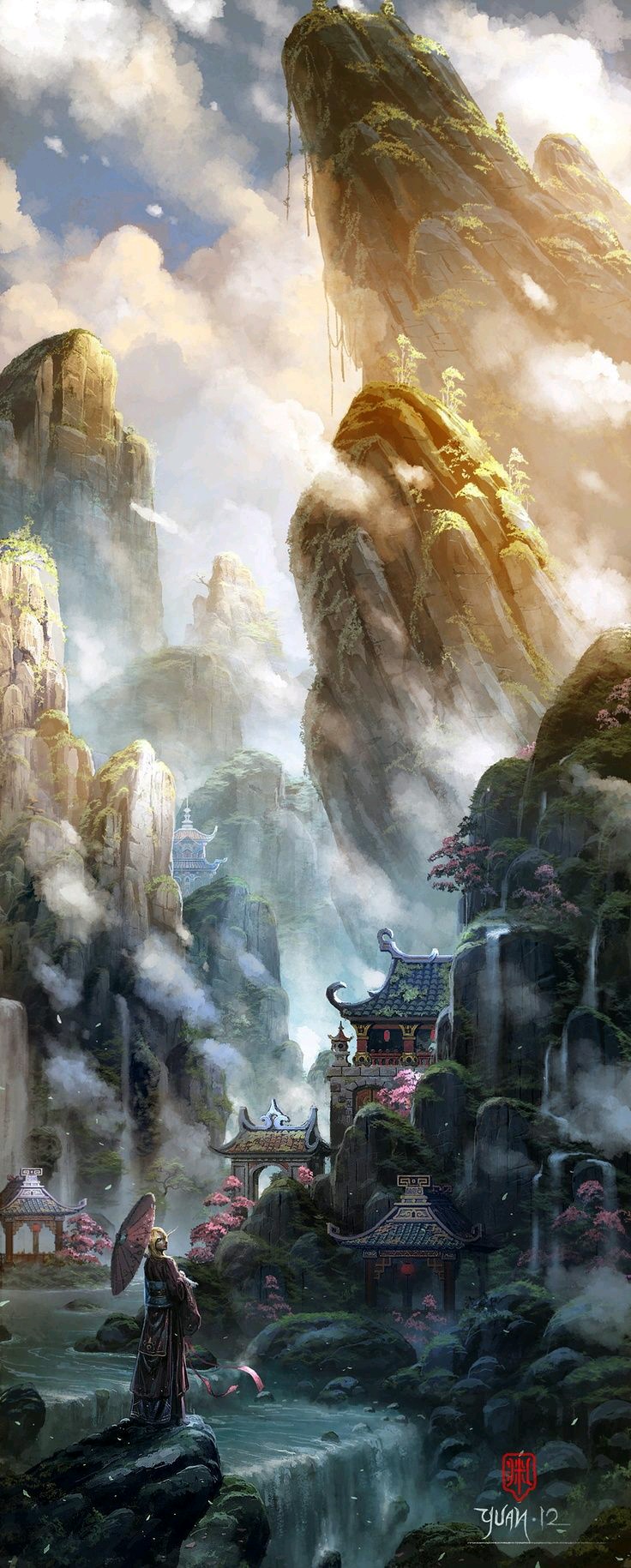 Fantasy Oriental Picture by ChaoyuanXu