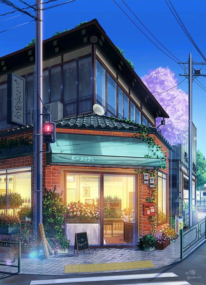 Anime street Image