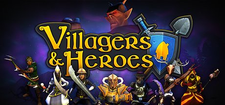 video game Villagers and Heroes Image