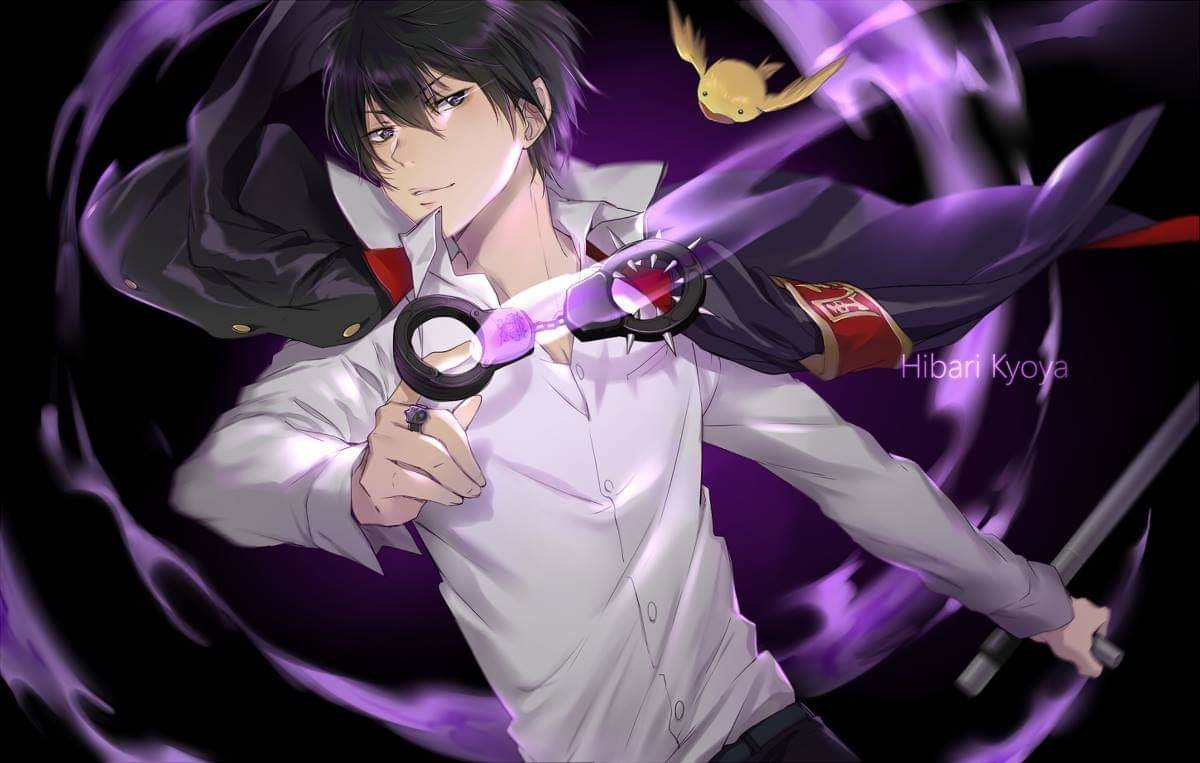 Kyoya Hibari Anime Katekyō Hitman Reborn! Image