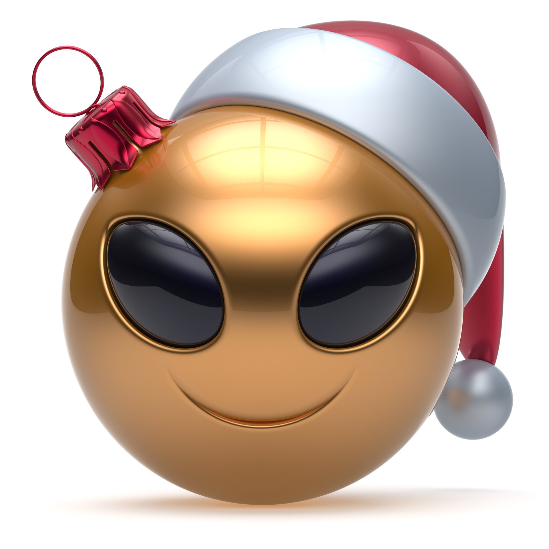 holiday new year smiley Image
