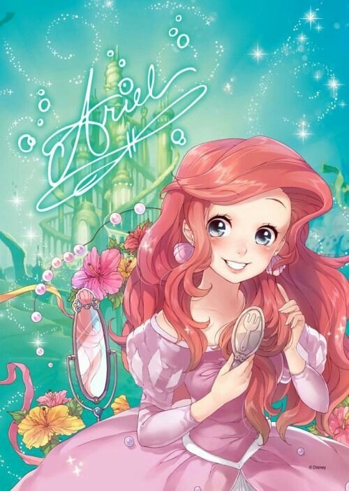 smile The Little Mermaid red hair Atlantica Ariel (The Little Mermaid) movie The Little Mermaid (1989) Image