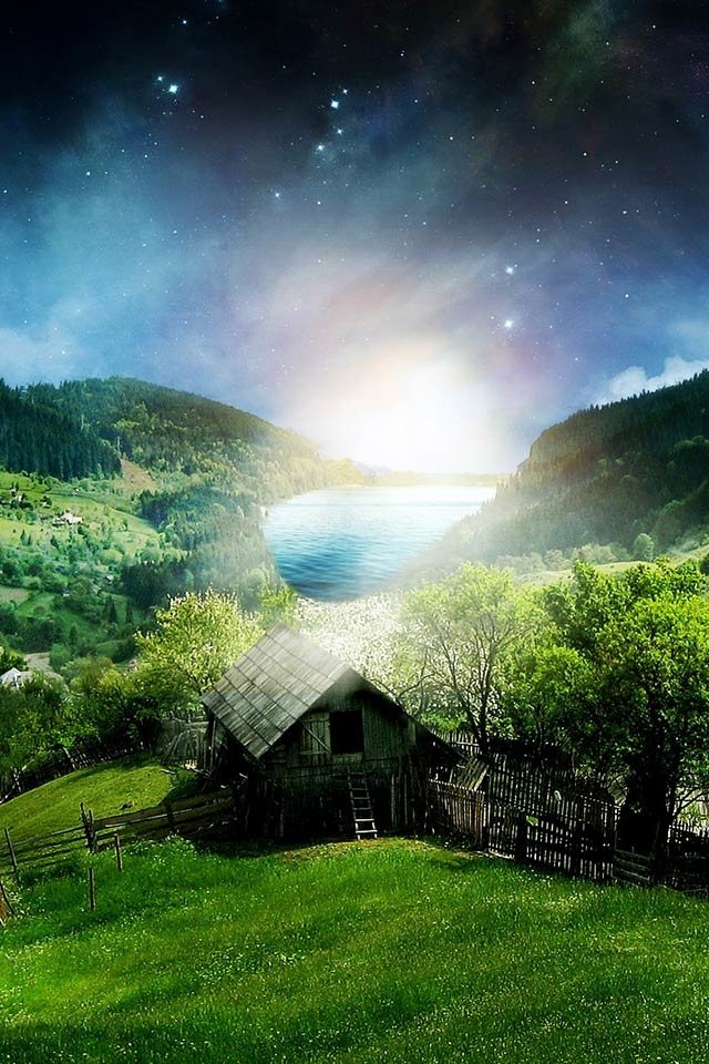 man made barn Image