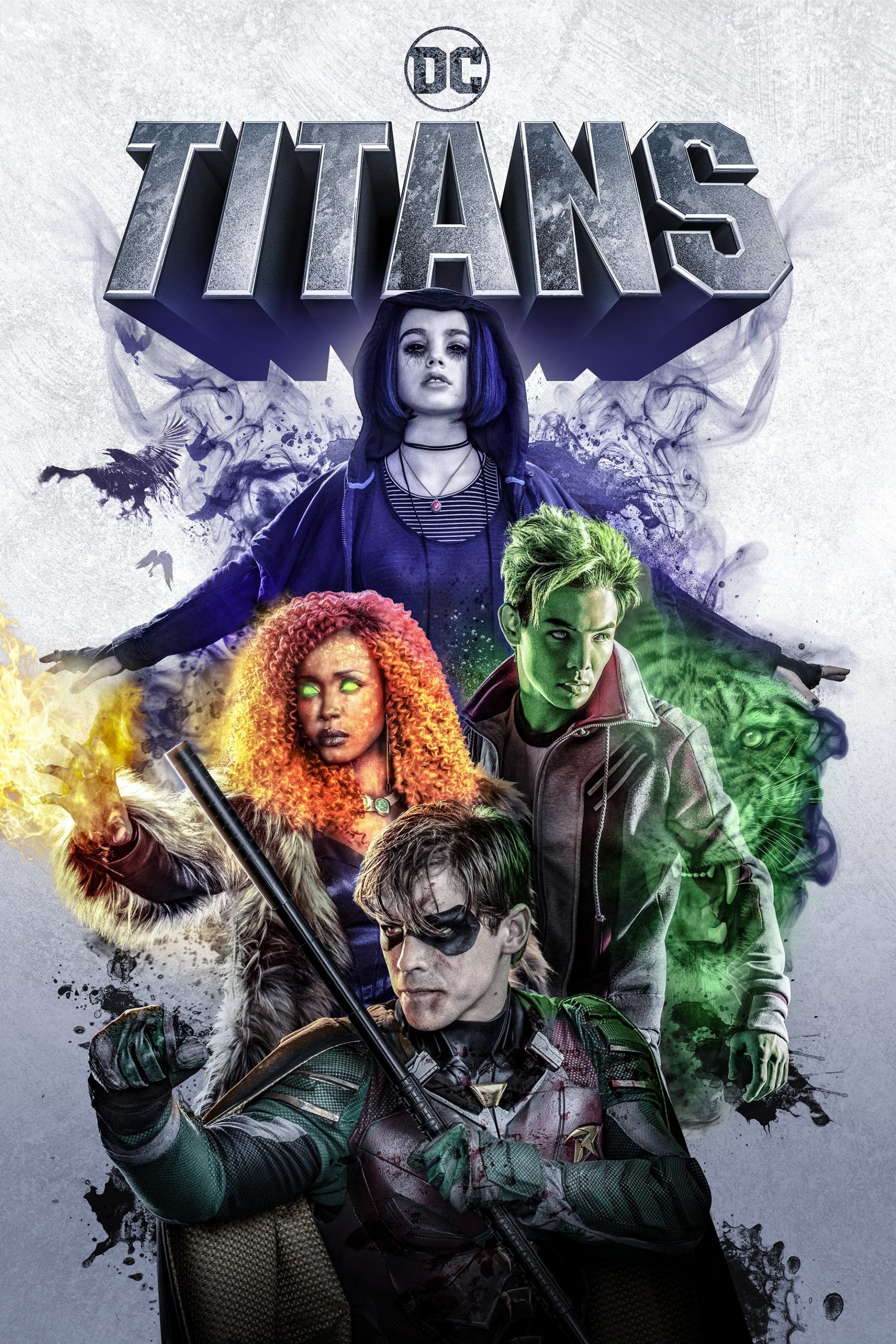 Garfield Logan Koriand'r Dick Grayson Robin (DC Comics) Starfire (DC Comics) Beast Boy Raven (DC Comics) TV Show titans Image