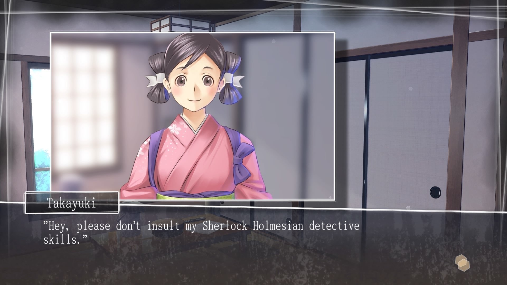 video game Root Letter: Last Answer Anime character dialogue Image