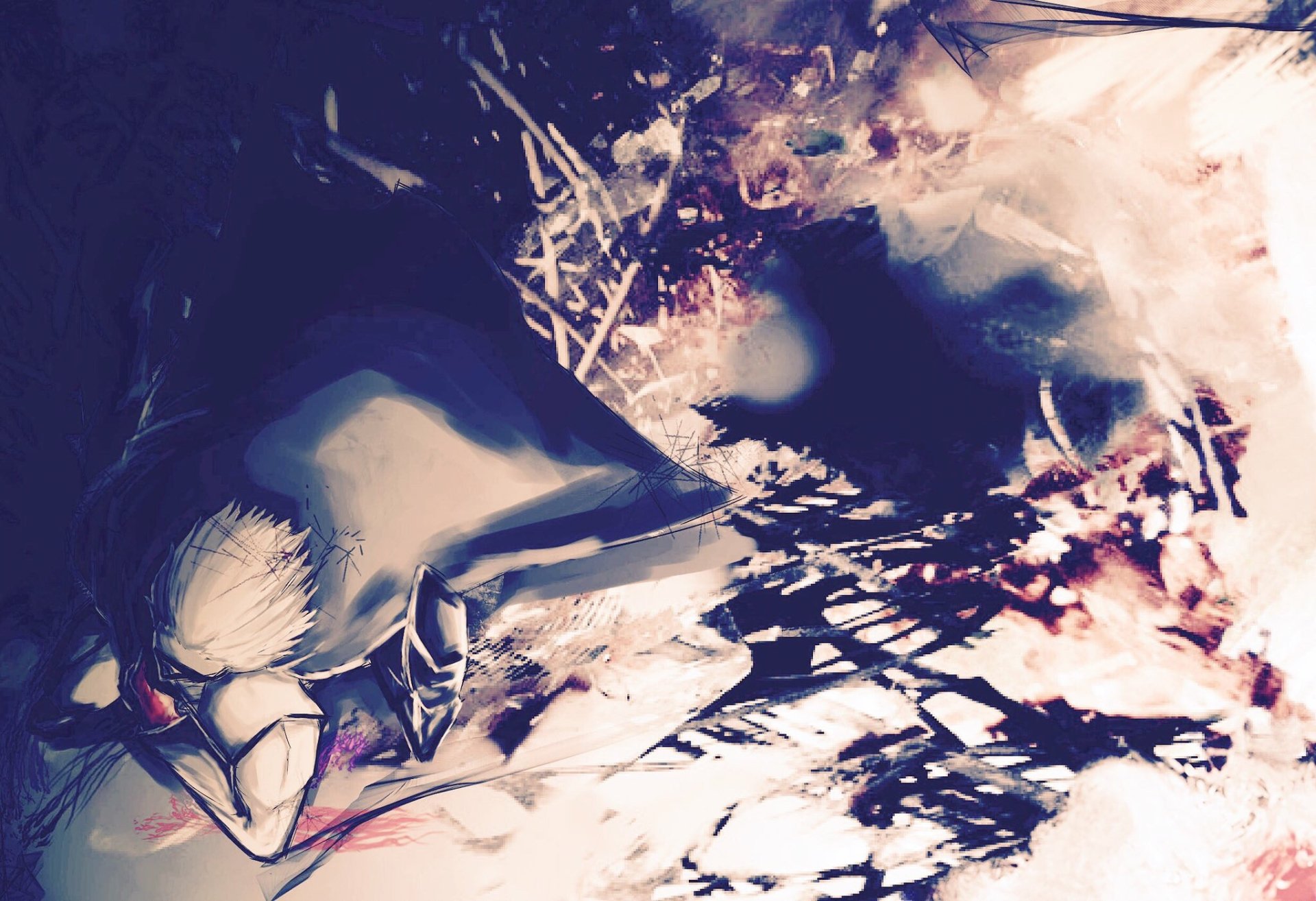 Ken Kaneki Anime Tokyo Ghoul:re Image