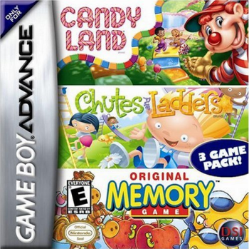 CandyLand / Chutes & Ladders / Original Memory Game