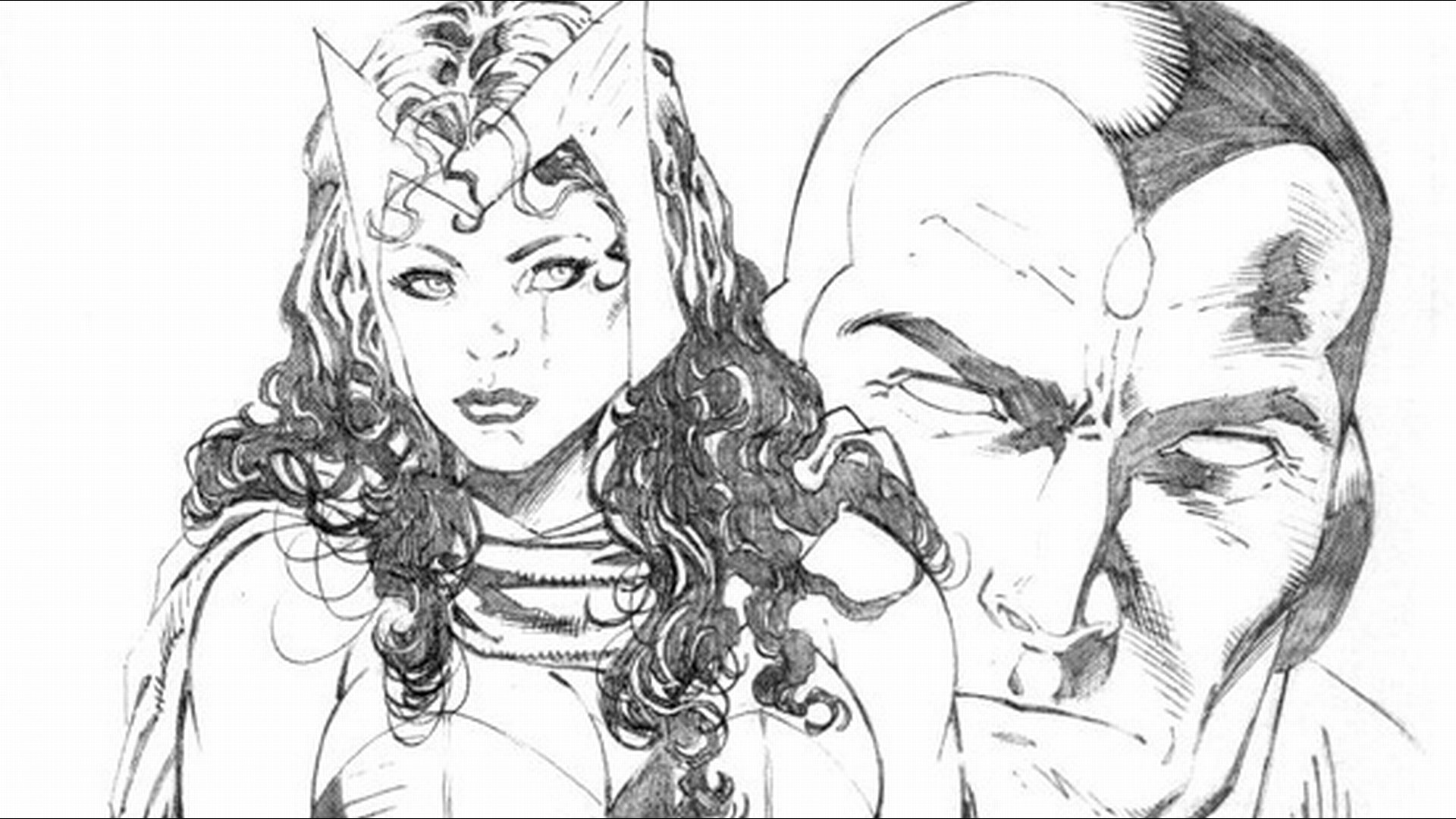 Comic Scarlet Witch Image