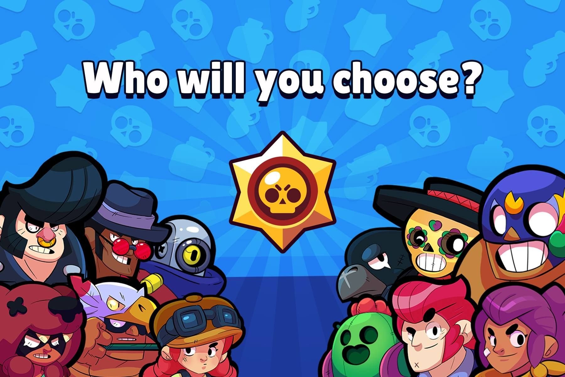video game Brawl Stars brawlers mobile game character selection Image