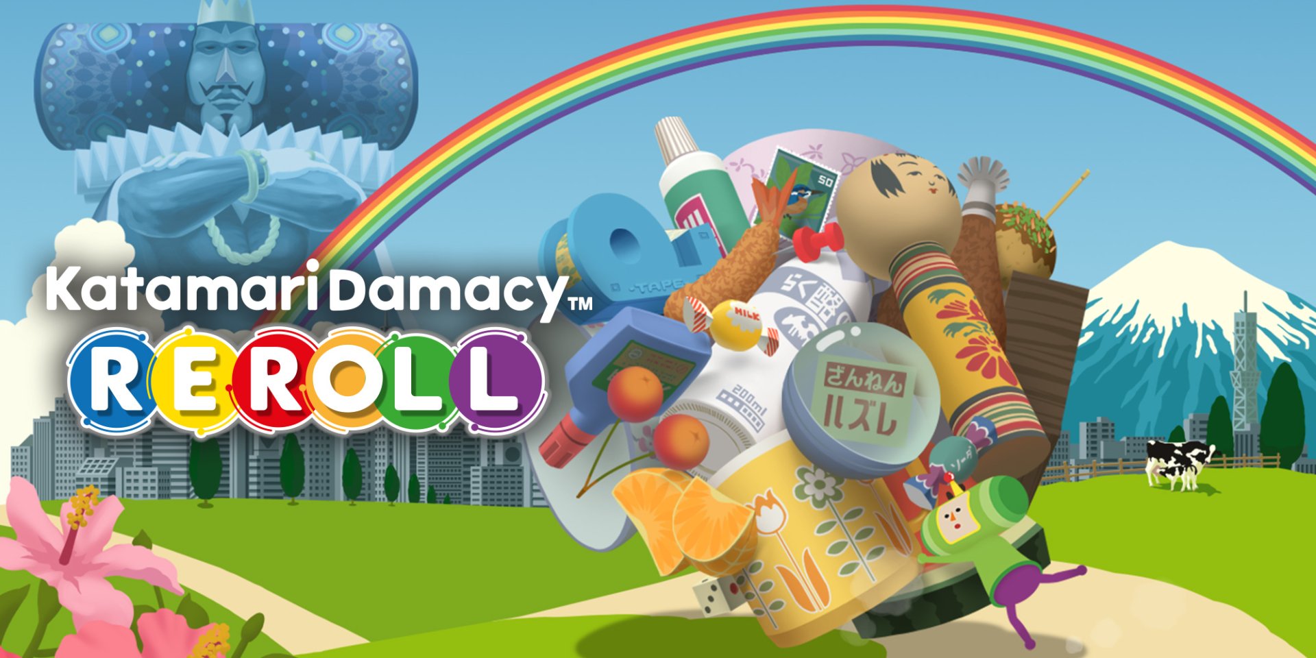 video game Katamari Damacy Reroll Katamari Damacy REROLL rolling ball Image