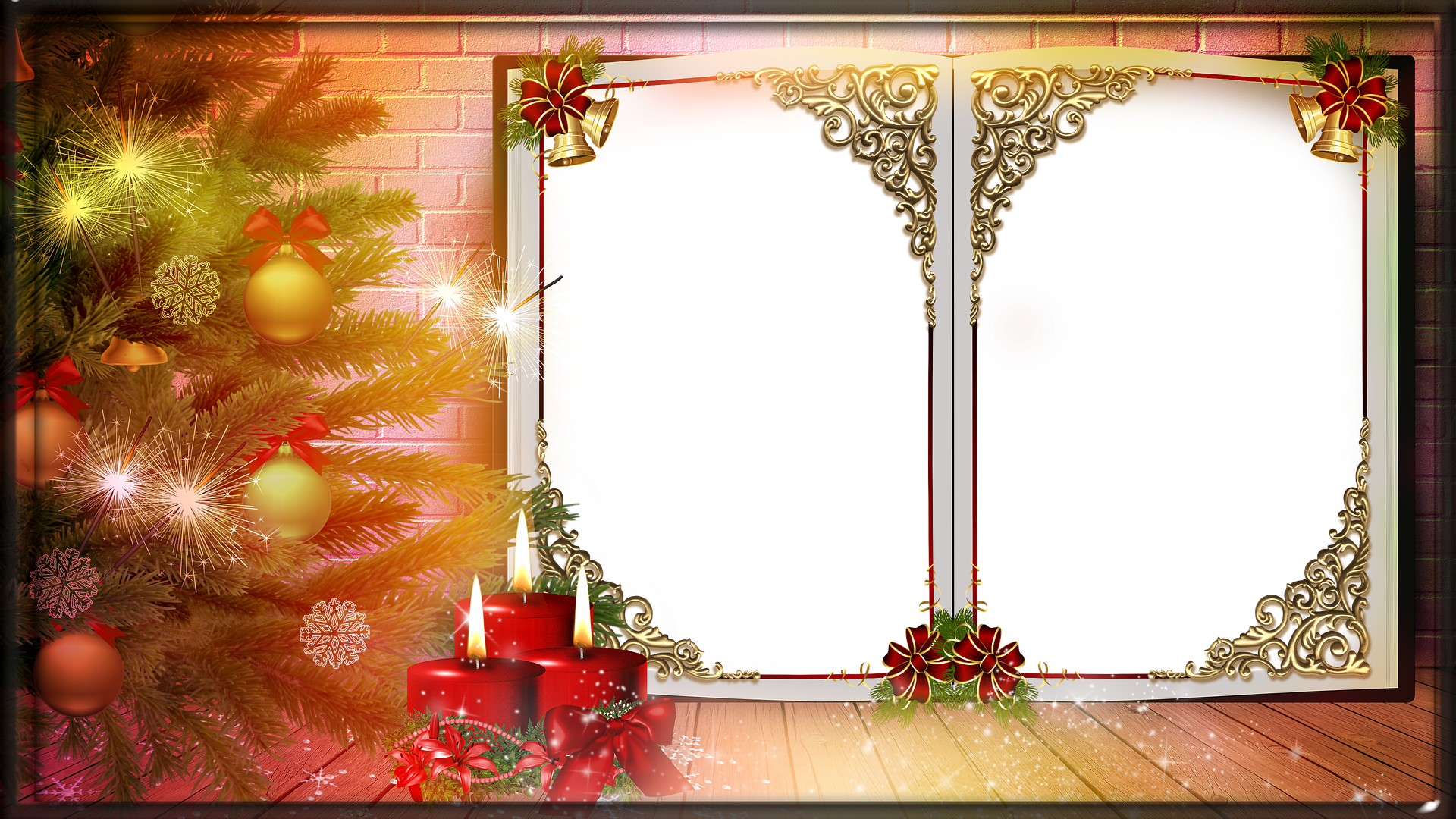 Blank Christmas Card by marucha